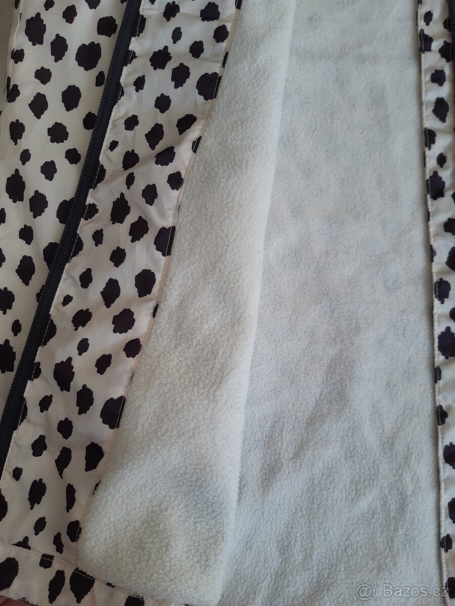 Nepromokavá, zateplená dívčí bunda F&F, vel. 164 - 2