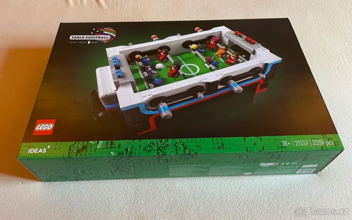 Lego 21337 Ideas Stolní fotbal - krabice 10/10 - 2