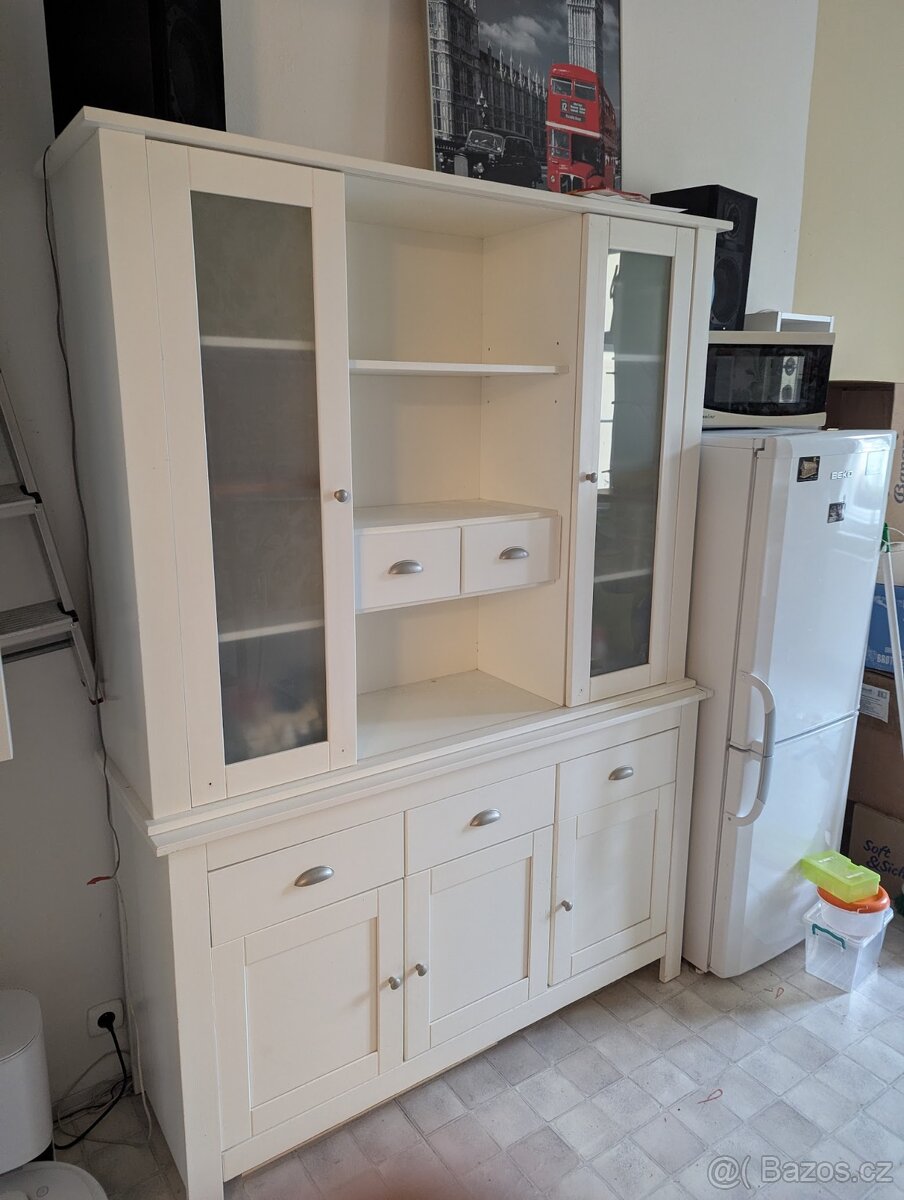 Bílá skříň 200x145x45cm CZ - 2