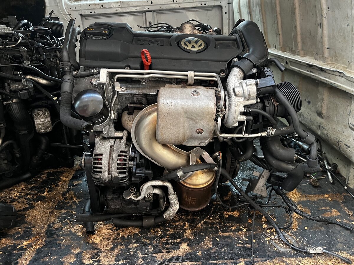Motor benzínový CAX 1.4TSI 90KW VW Golf 6 - 2