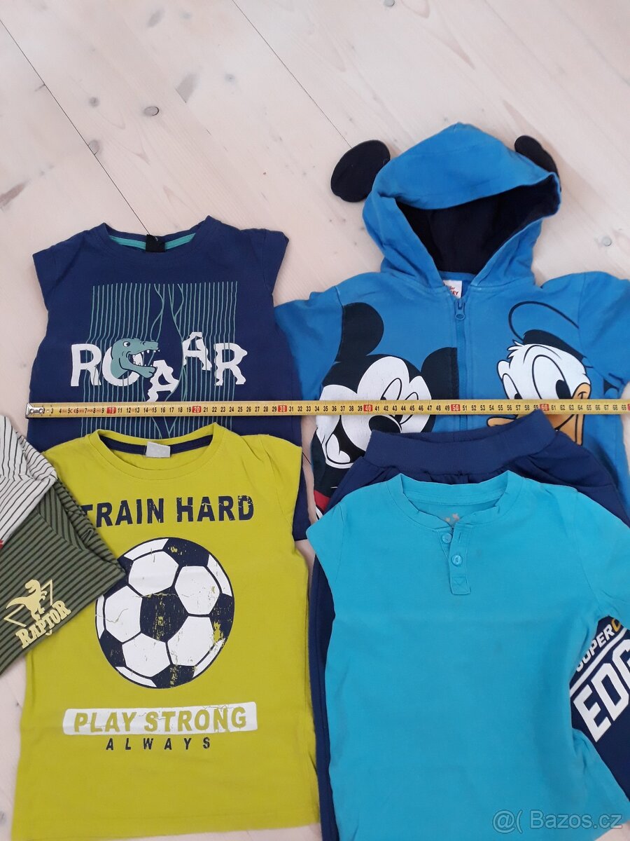 Mikina, trika a tepláky vel 104 - 110 - 2