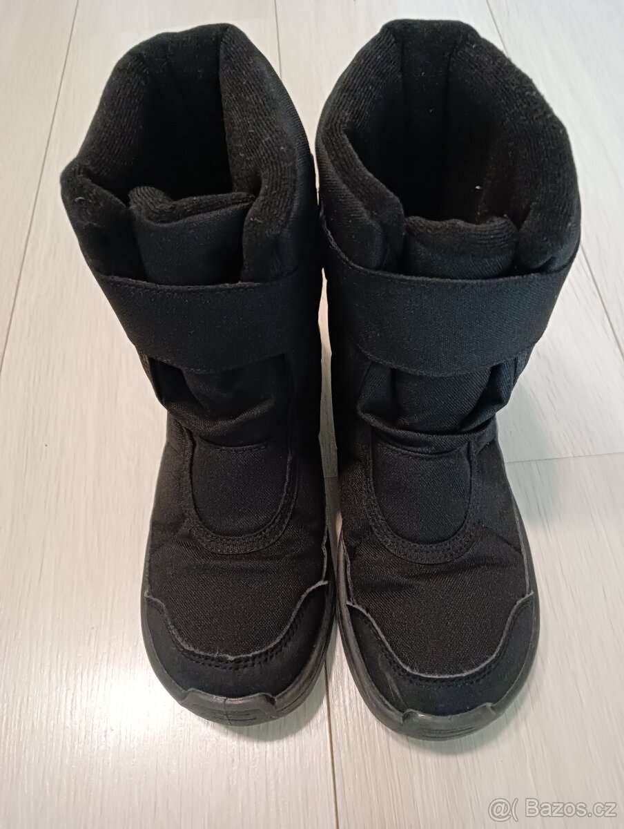 Zimní nepromokavé boty Decathlon, vel. 36 černé - 2