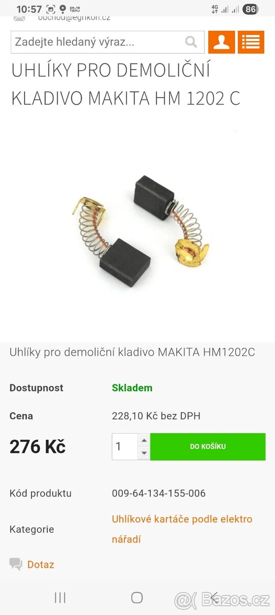 Prodám bourací kladivo Makita - 2