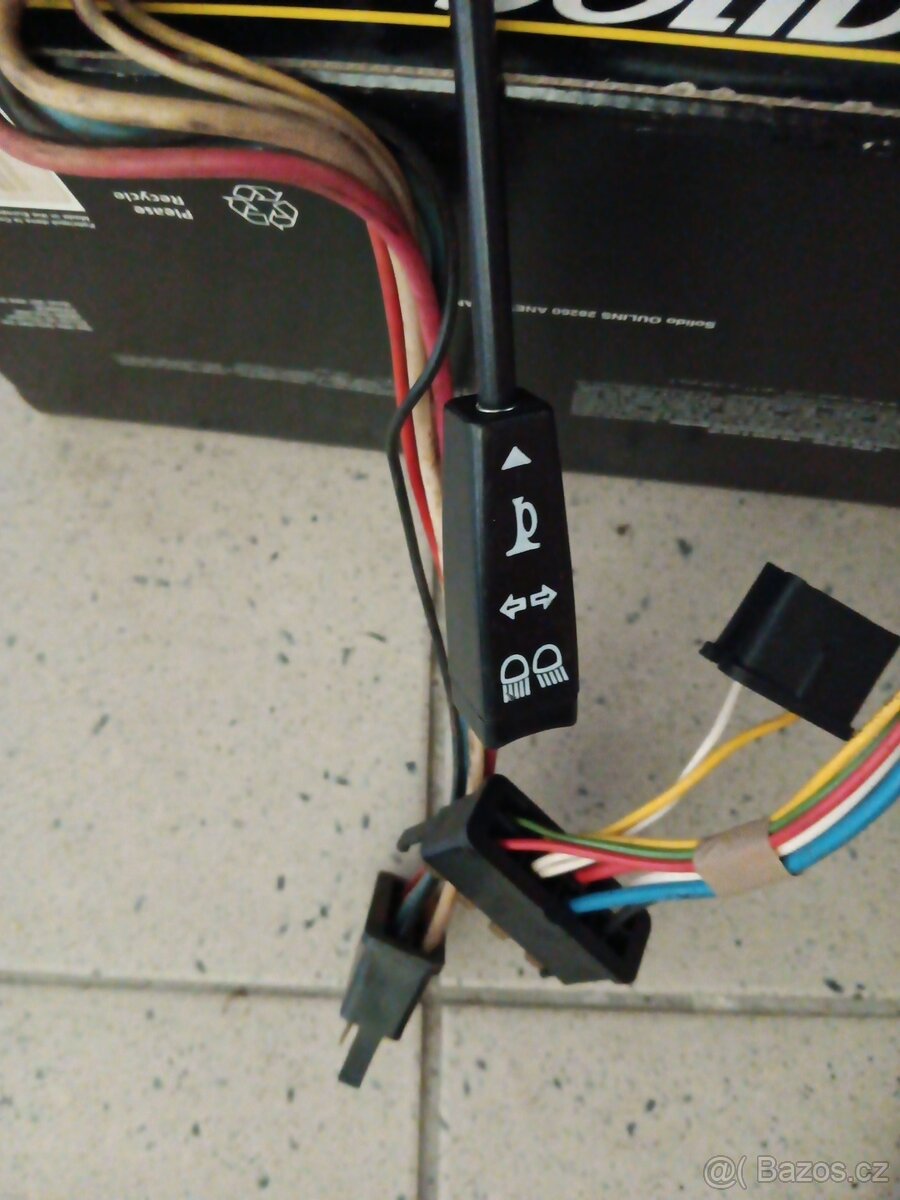 Škoda 1000-100-130 ventilátor, přepínače, hadice,světla,atd - 2