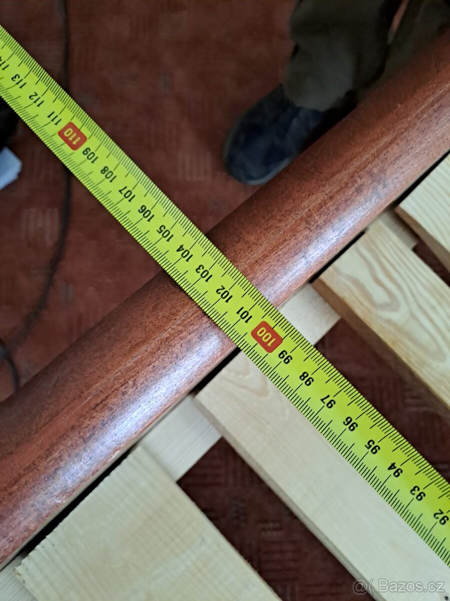 Masivní XXXL dřevěnou postel - 2