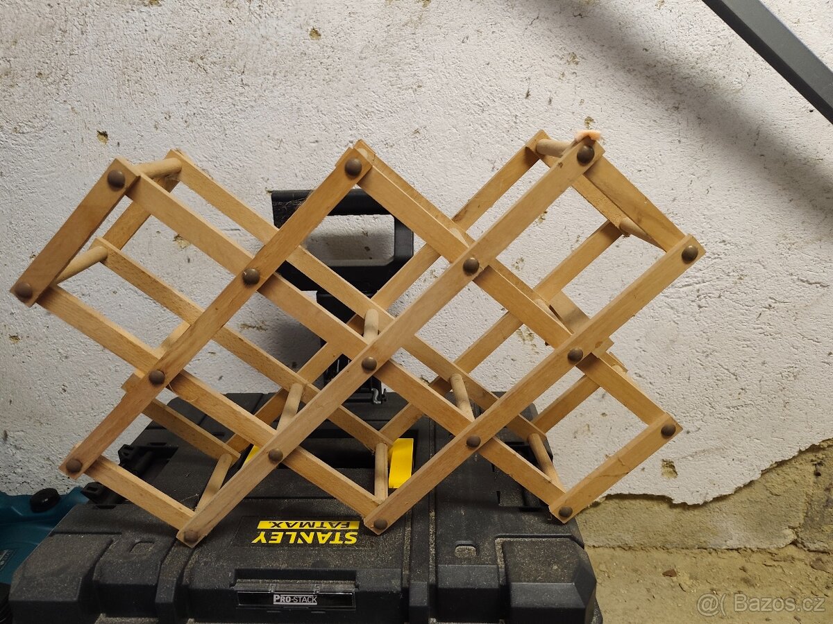 Vinotéka dřevěná 3x - 2