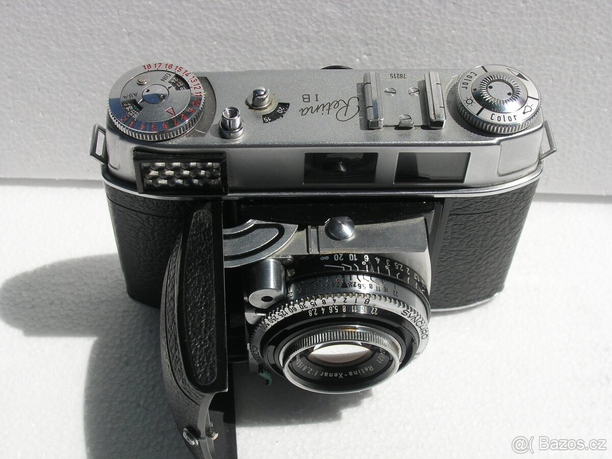KODAK RETINA IB - objektiv Schneider-Kreuznach XENAR 2,8/50 - 2