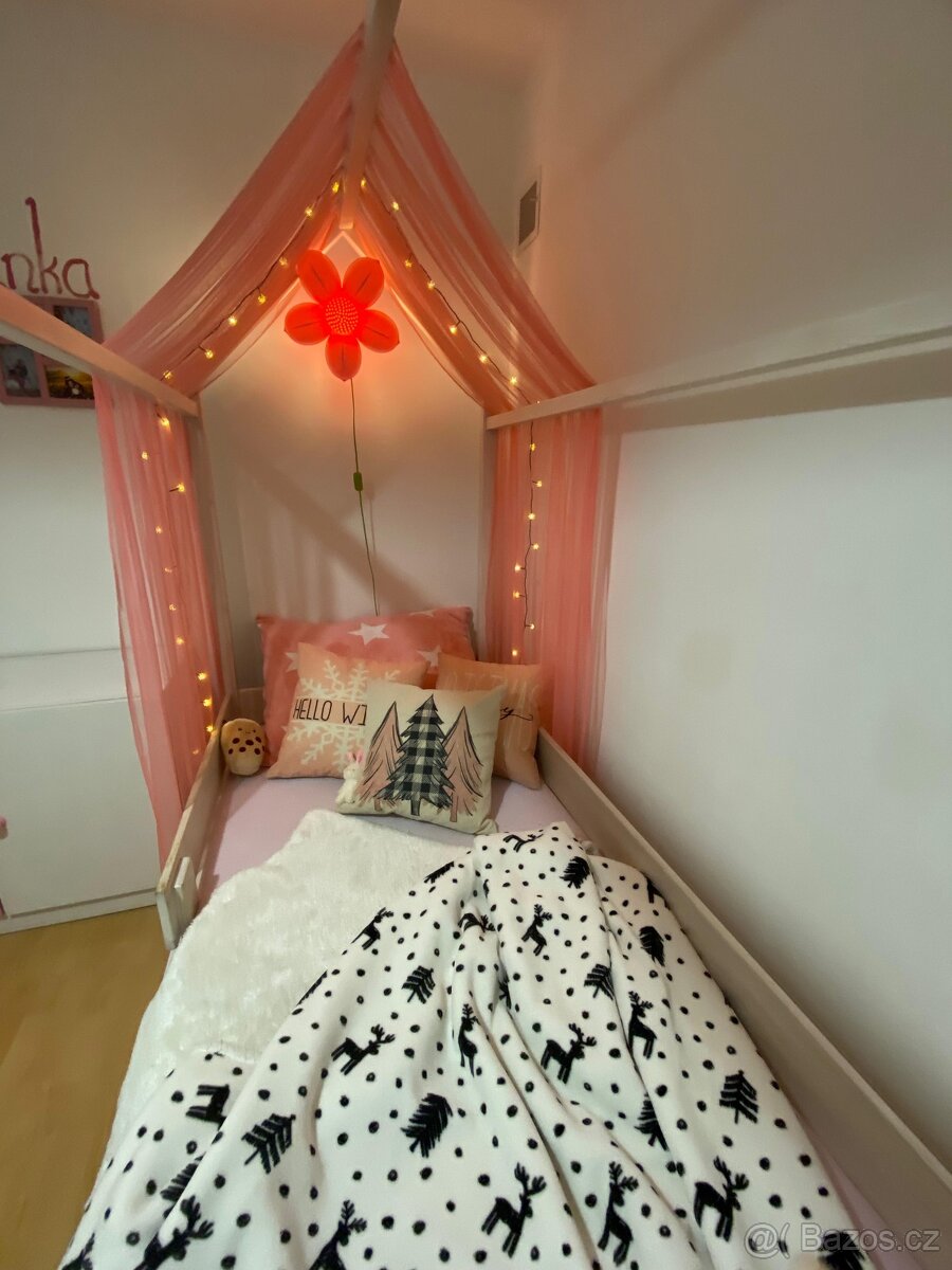 Dětská postel s nebesy - 2