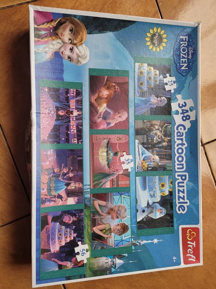 Puzzle ledové království - 2