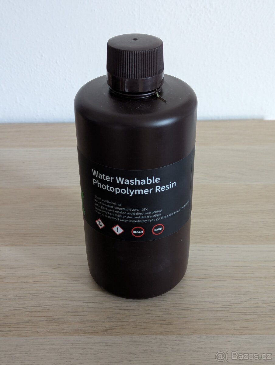 Elegoo Water-washable Resin zelená 0,5Kg - 2