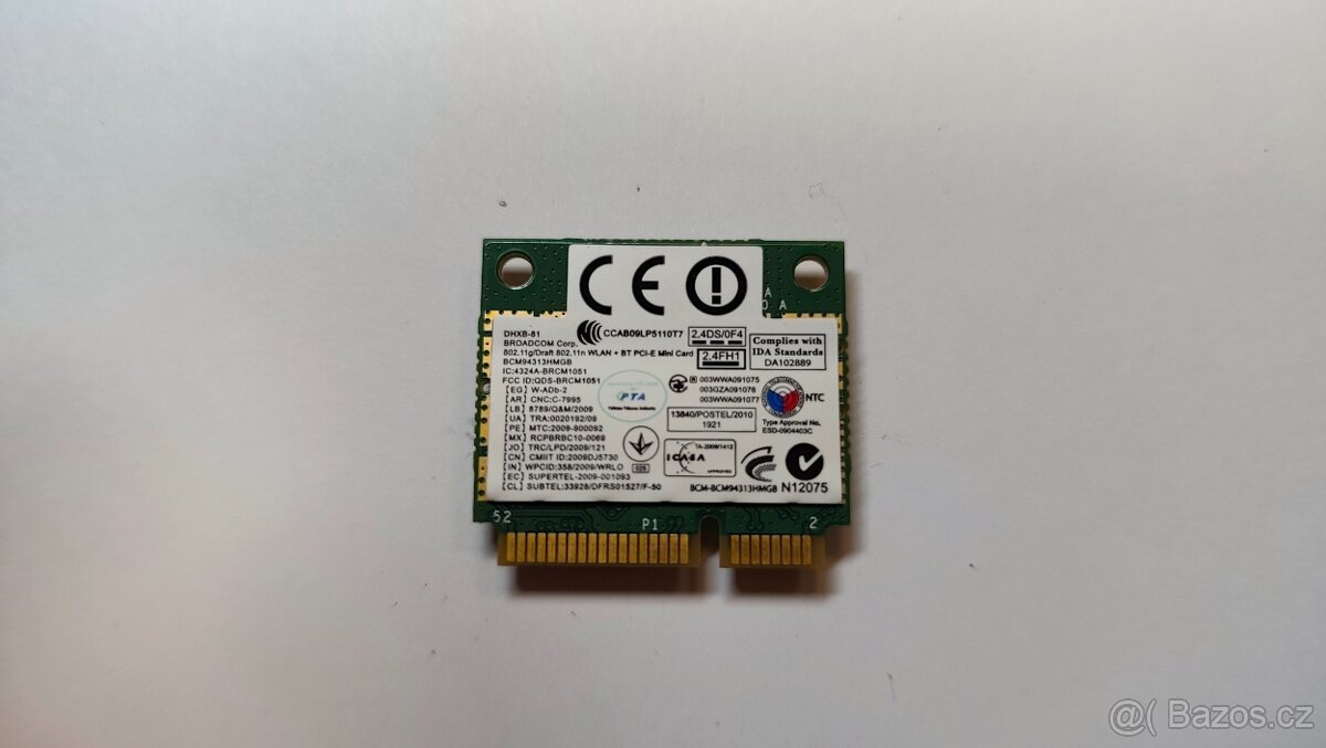 Wifi karta do notebooku - Broadcom DHXB-81 - 2