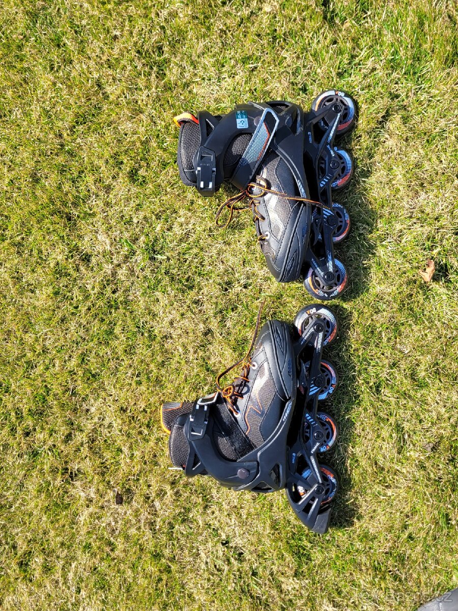 Dětské kolečkové brusle Oxelo, 35-38 - 2