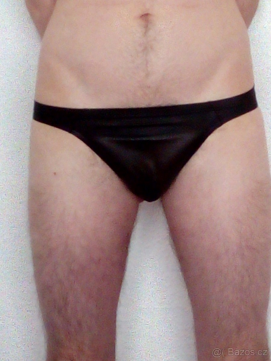 pánské koženkové slipy - 2