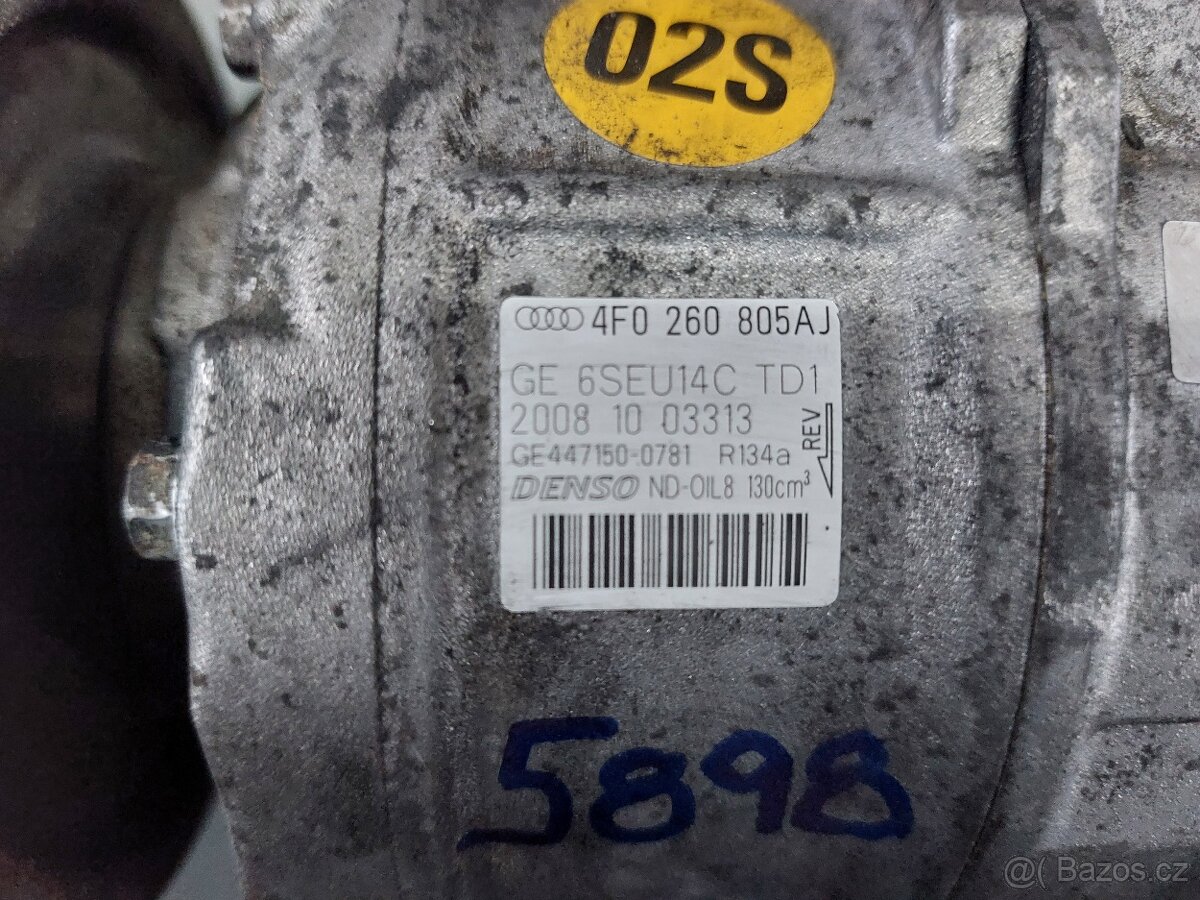 Audi A6 C6 kompresor klimatizace 4F0260805AJ - 2