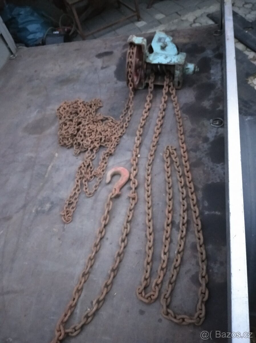 Řetězový zvedák brano - 2