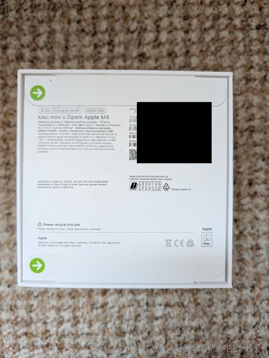 Prodám Apple Mac mini M4 16/256GB (nový) - 2