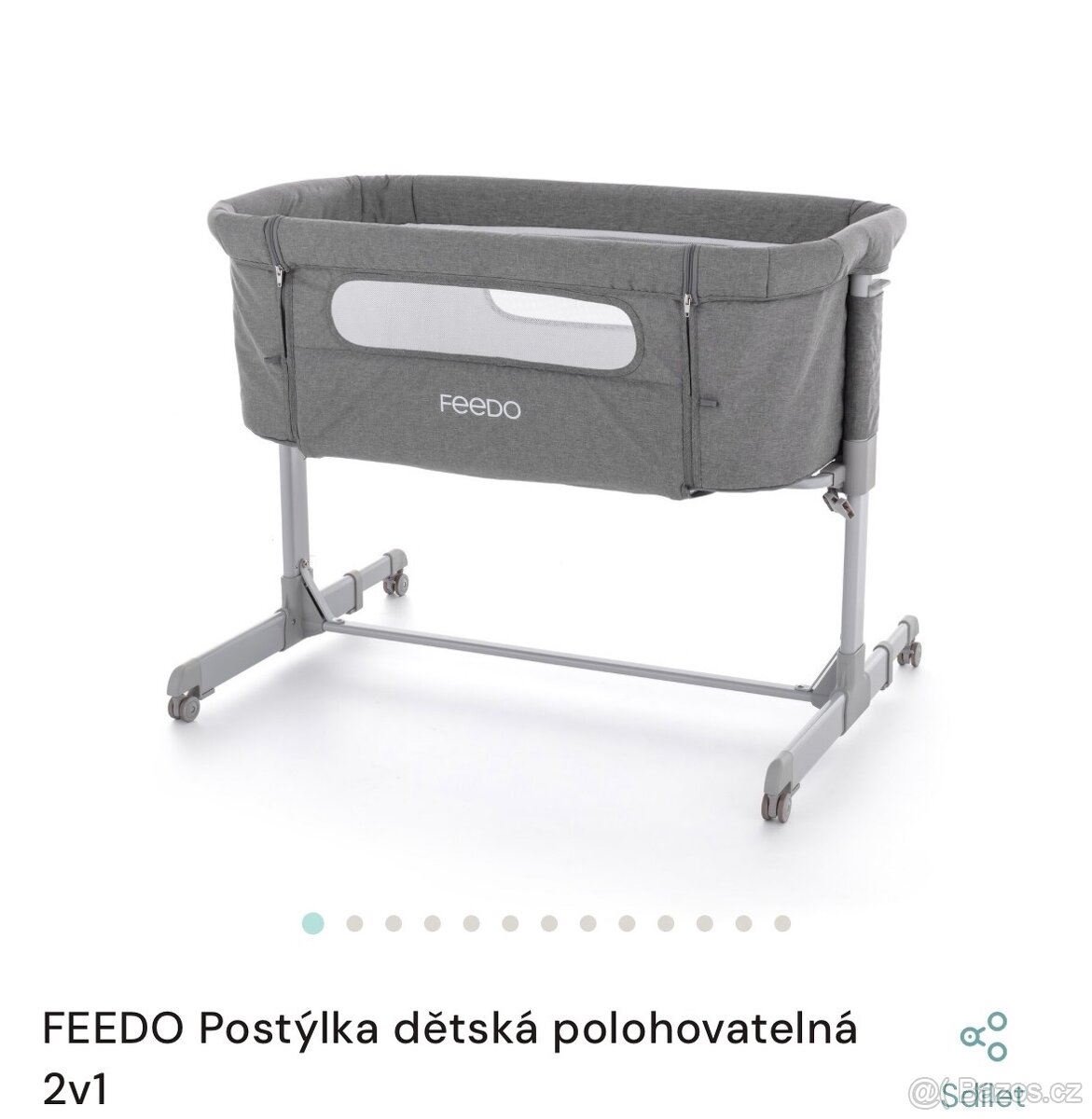 FEEDO polohovatelná postýlka - 2