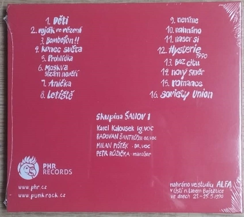 Šanov 1 – Konec světa (CD - Digipack) - 2