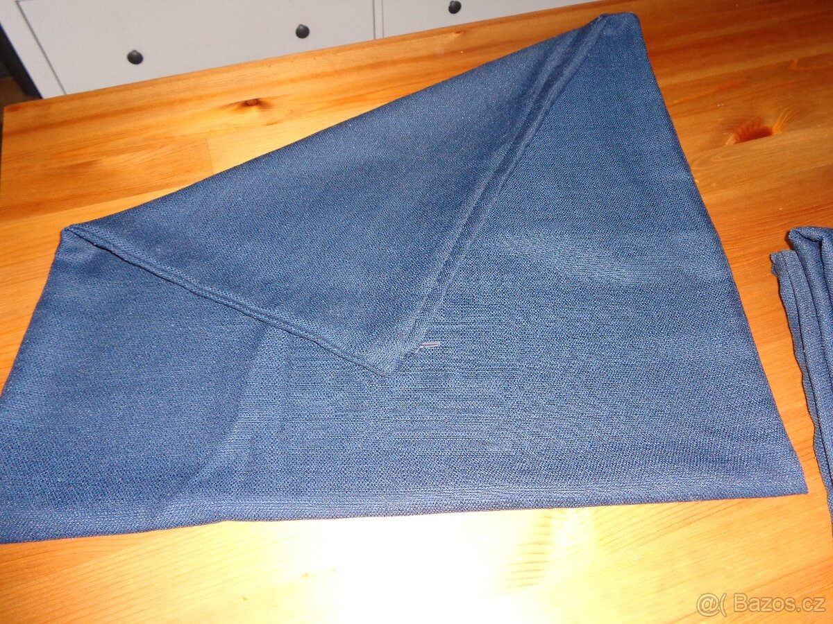 Povlaky na polštáře - tmavě modré - 2