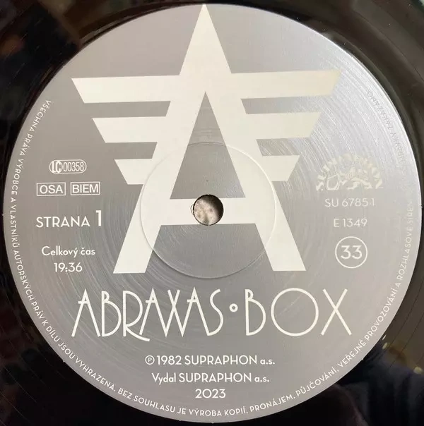 LP Abraxas : Box vinyl - 2
