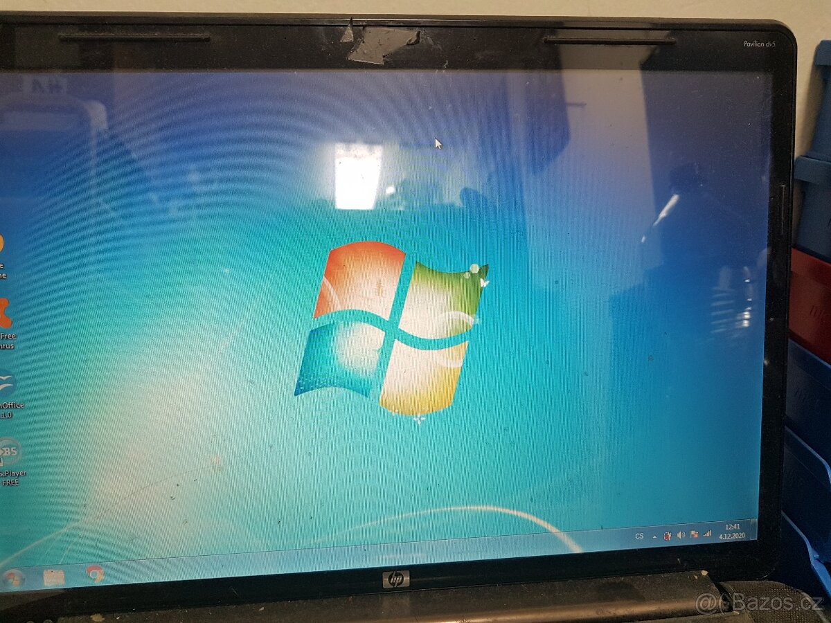 Notebook HP Pavilion dv-6 silver - na díly - 2