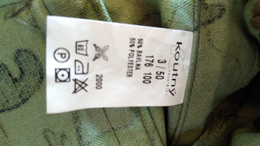 Maskáče AČR- Kongo - kabát vojenský - vel. 176/100 - nové - 2