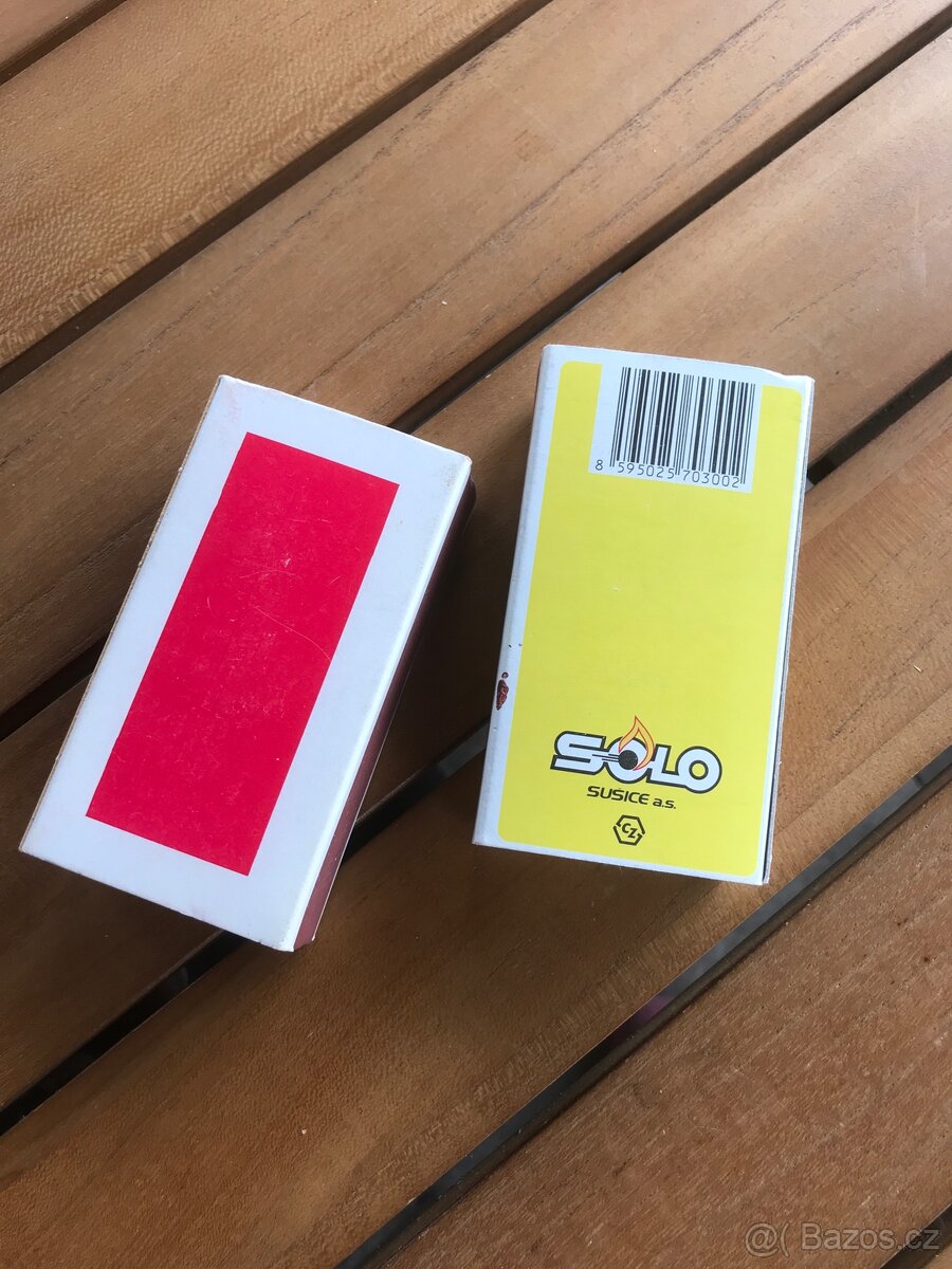 Zápalky 90.léta - 2