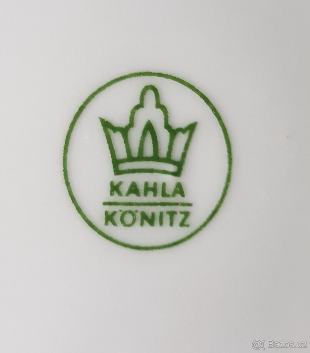 Porcelánové nízké talíře - 2