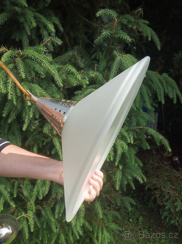 Lustr - mléčné sklo - 2