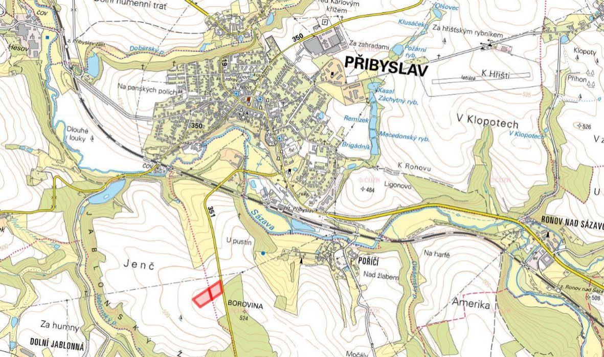 Zemědělská půda, prodej, Přibyslav, Havlíčkův Brod - 2