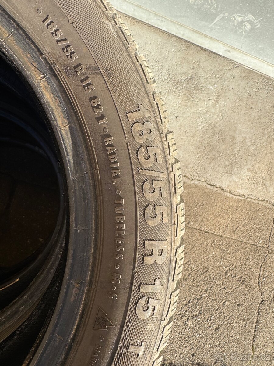 185/55R15 zimní 4ks - 2