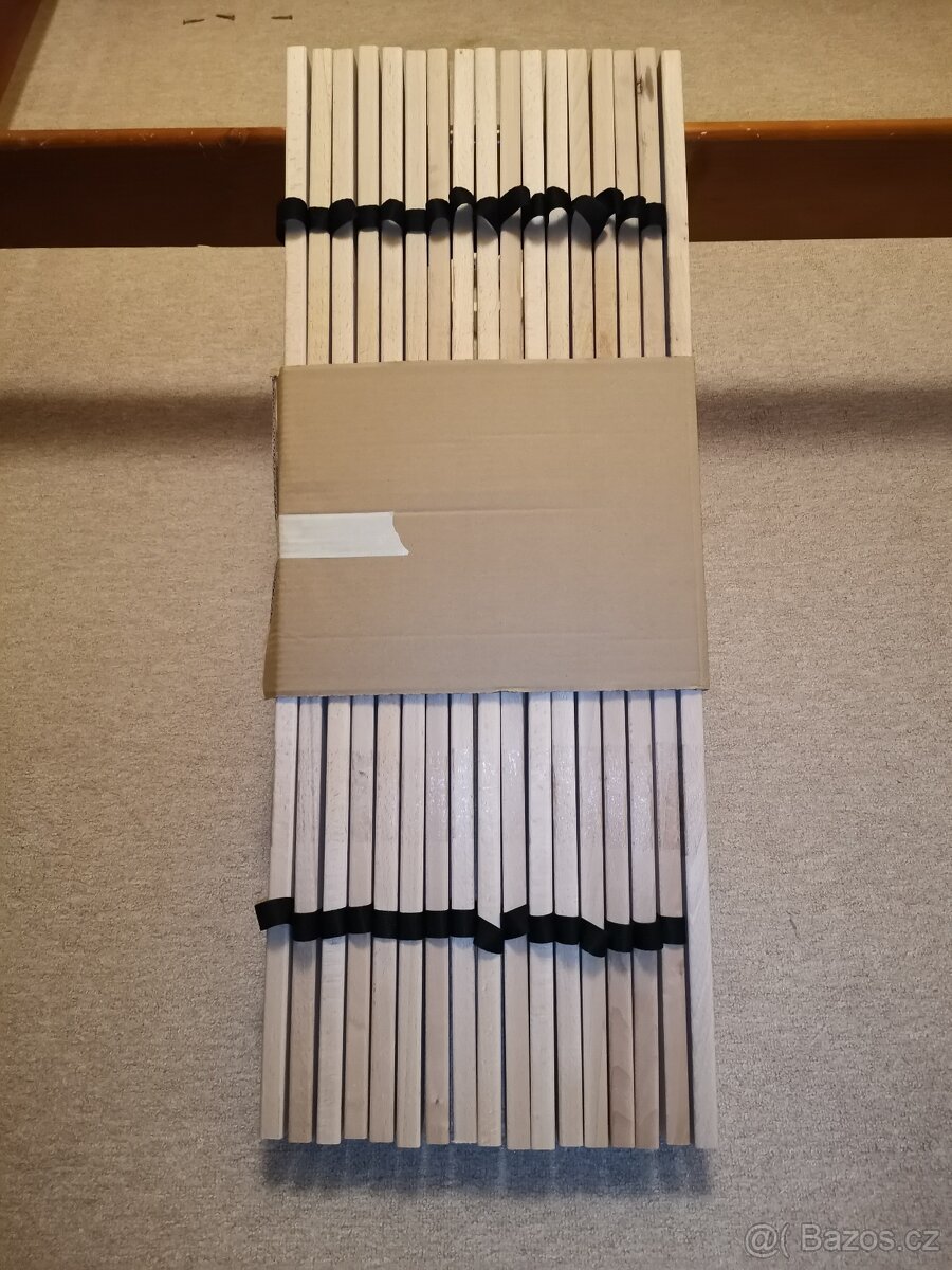 Laťkový rošt (rolovací) 90x200 cm - buk - 2