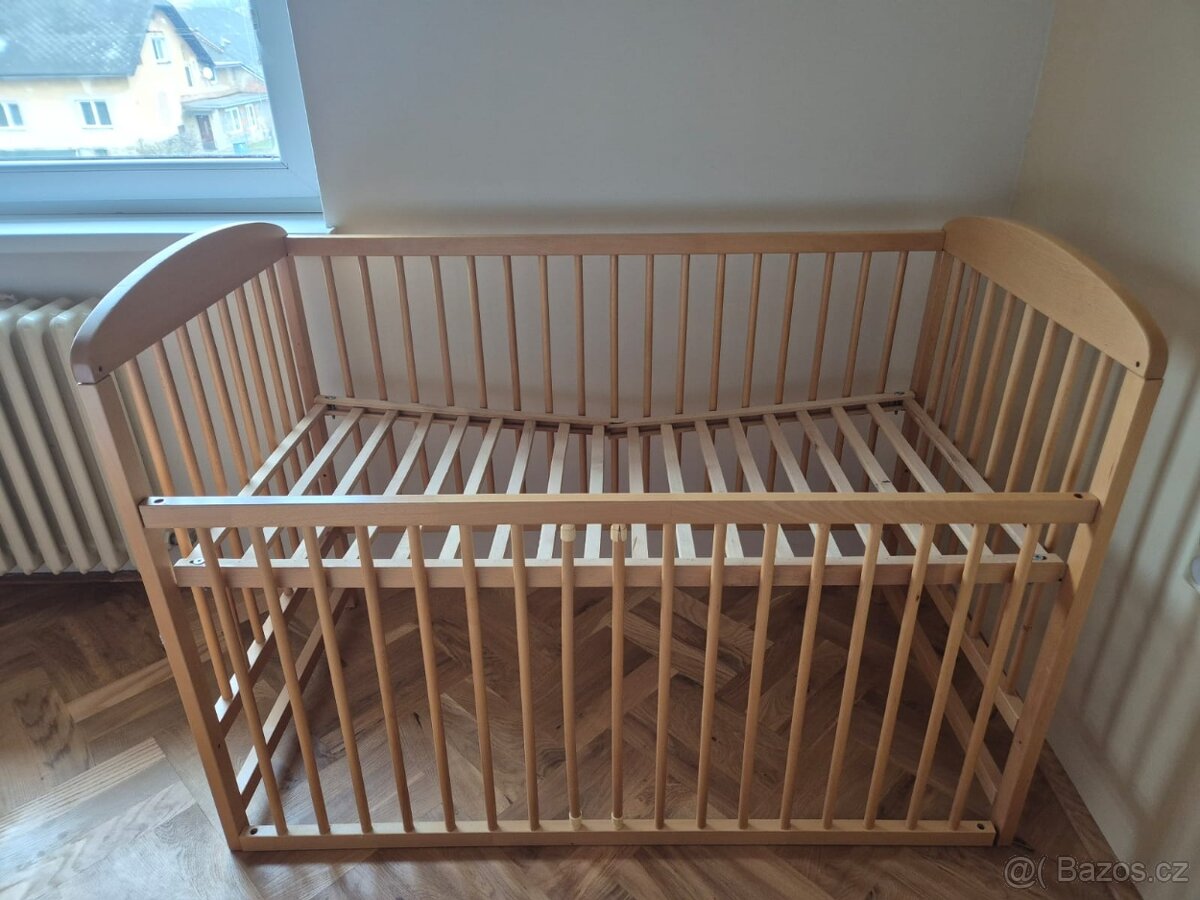 Dětská postýlka + nová matrace - 2
