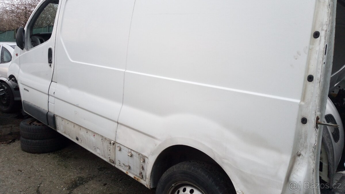 ND OPEL vivaro 19dti van bílá barva - 2