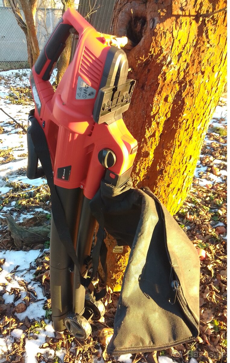 Einhell nový aku vysavač a foukač listí - 2