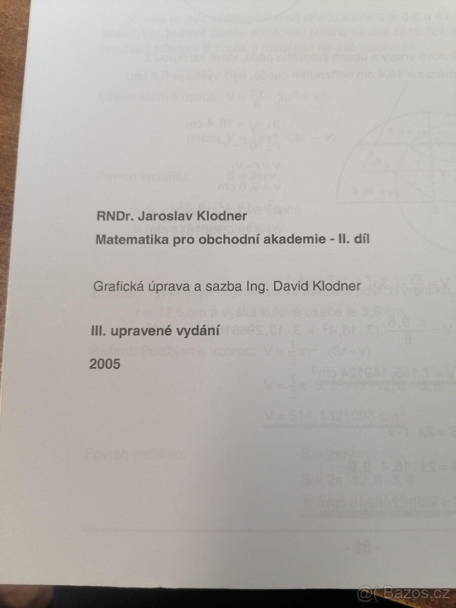 matematika pro obchodní akademie - 2