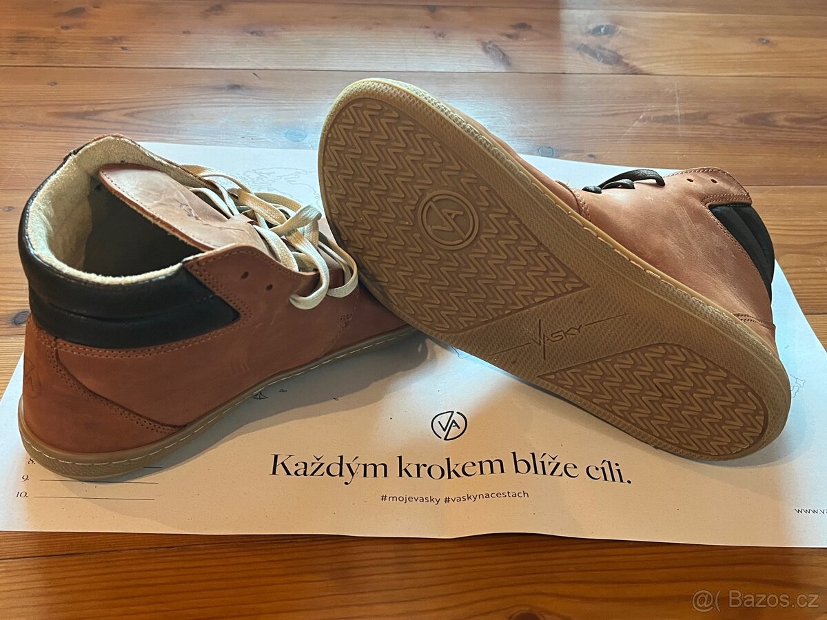 Barefoot Vasky Terry High Brown 38 - 2