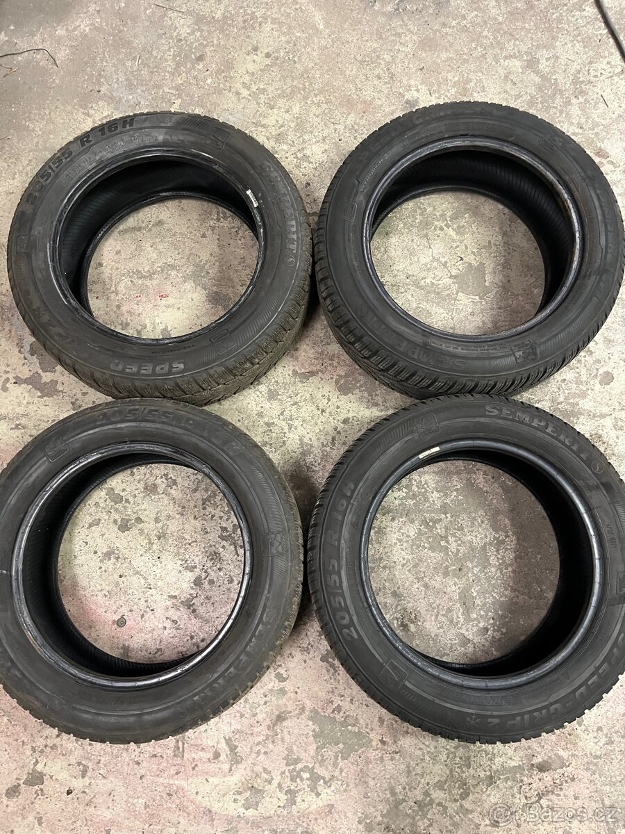 205/55/16” Semperit zimni - 2