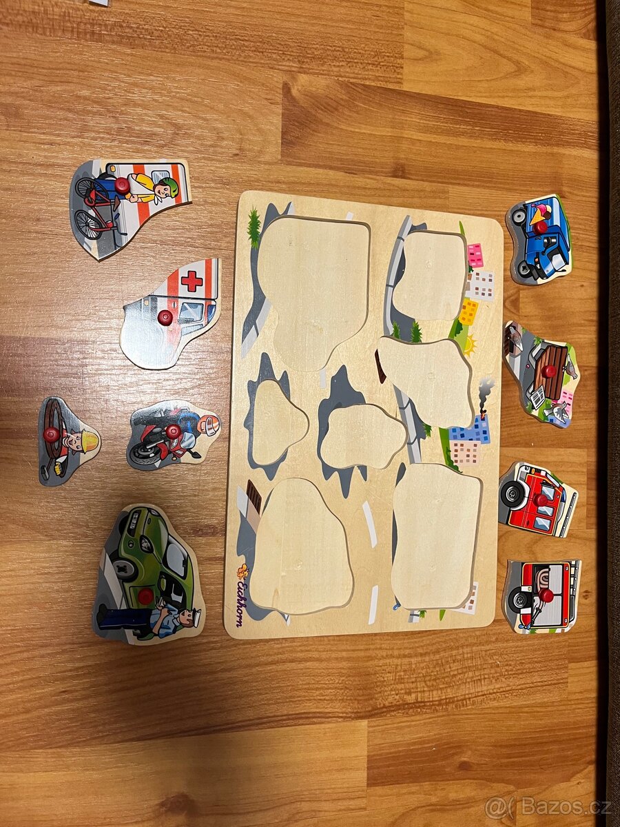 Dřevěná vkládač ka auta - 2