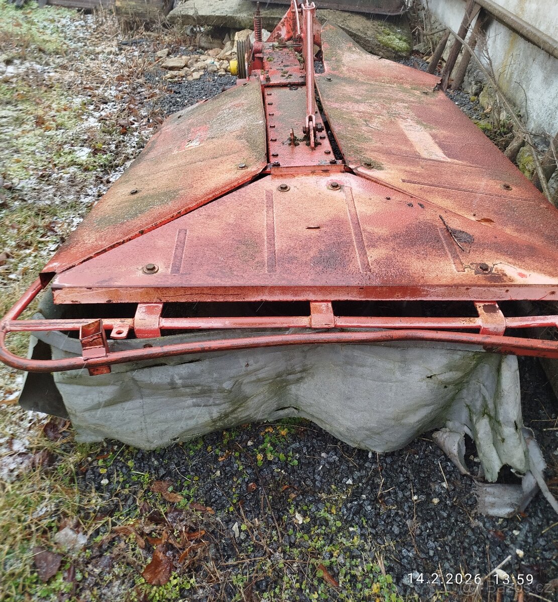 Rotační sekačka dvou bubnová, - 2