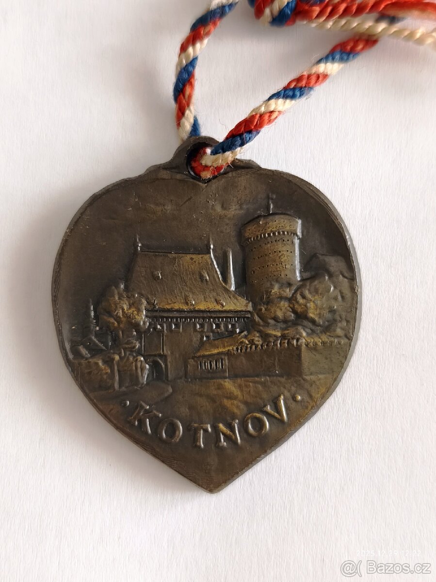Stará Bronzová medaile Tábor a Kotnov - 2