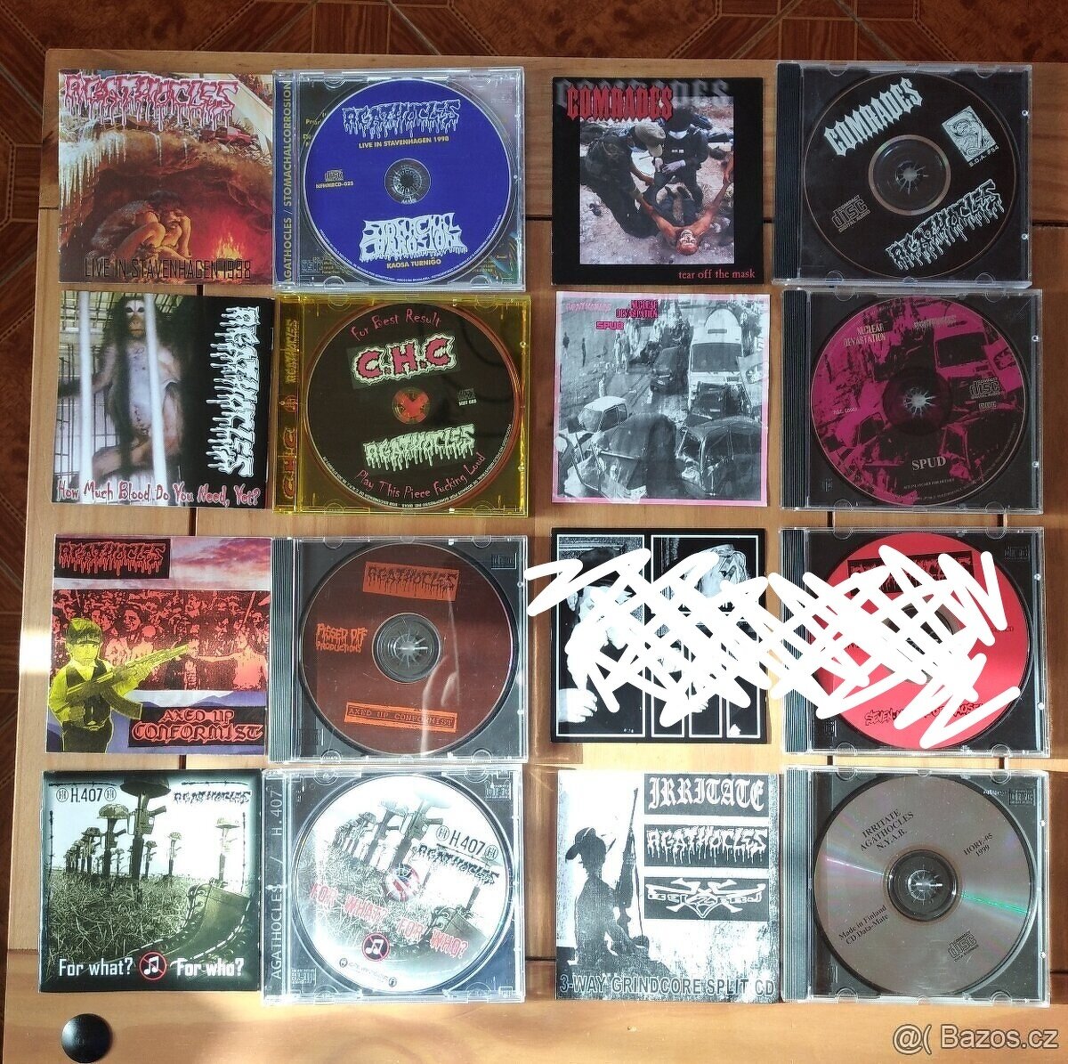 CD metal - seznam č.13 - Agathocles - SLEVA - 2