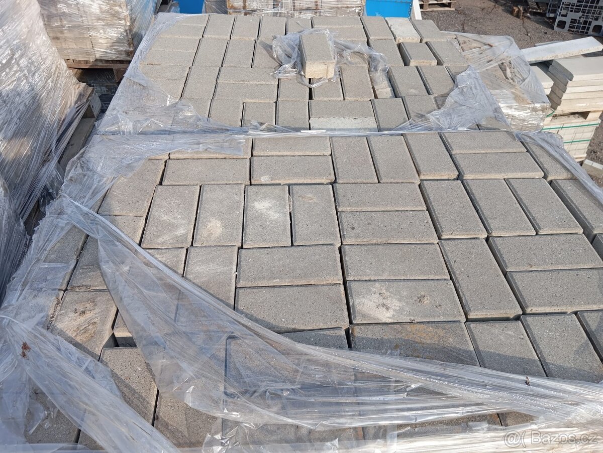 zámková dlažba 20x10x6 cm - 2