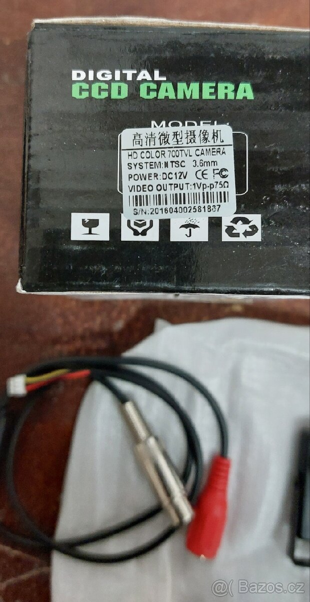 Mini HD CCTV kamera 700TVL
- 2