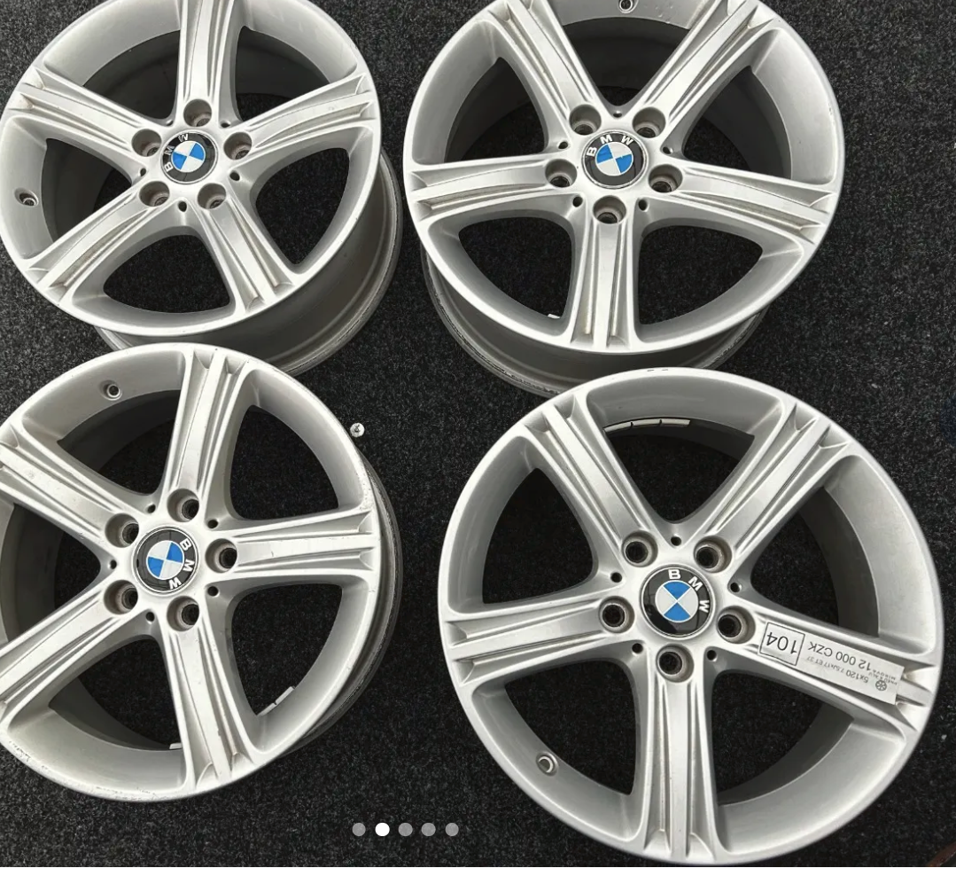 Alu kola BMW 5x120 R17 - 2