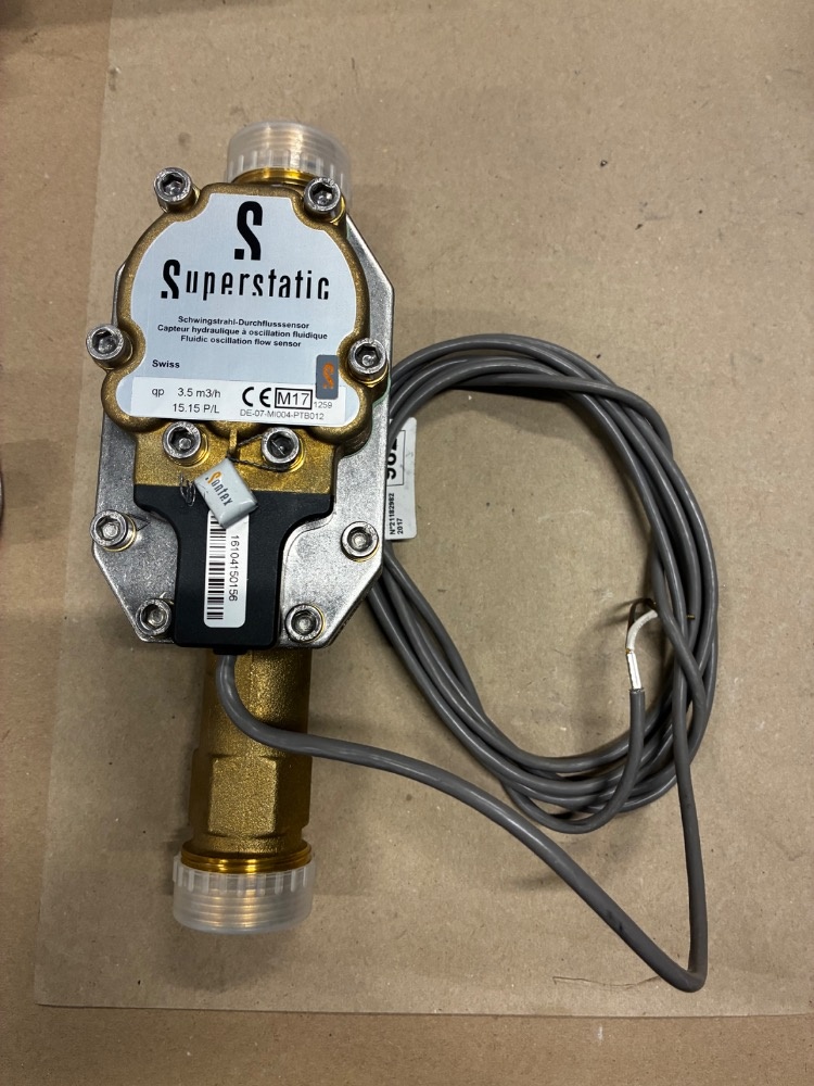 Prodám průtokoměr / měřič tepla Sontex Superstatic (DN 25) - 2
