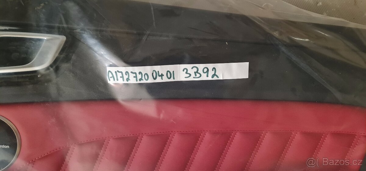 Originál nový tapec dveří spolujezdce SLK R172 - 2