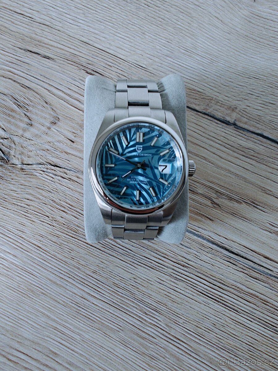 Automatické hodinky -strojek Seiko NH35A (rezerva chodu 40h) - 2