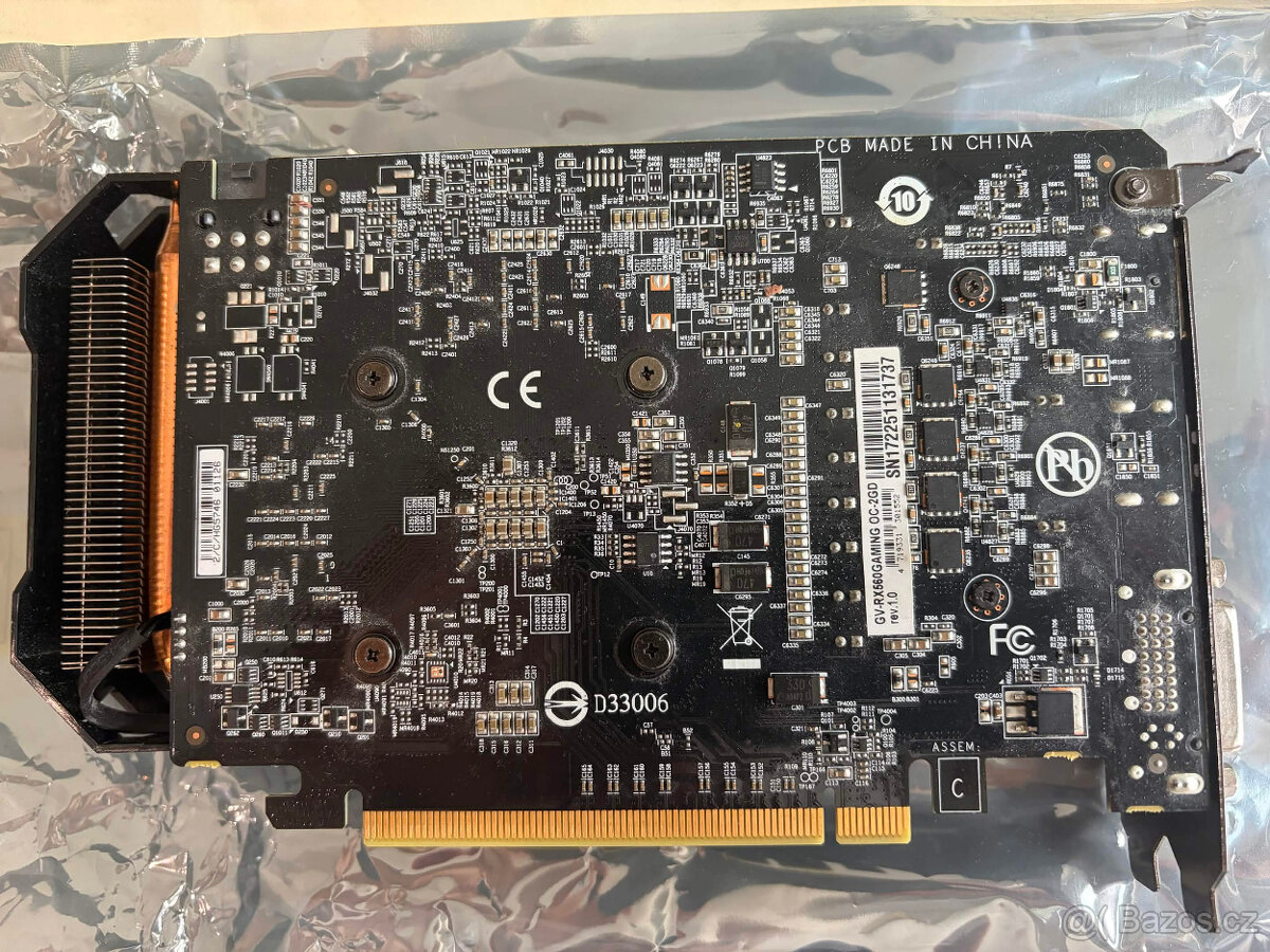 Gigabyte RX 560 2GB - 2