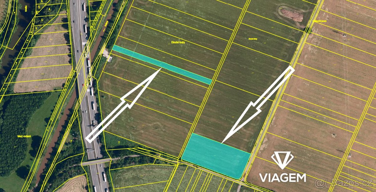 Pole 9 730 m², Podíl 25 % o výměře 2 433 m² - 2